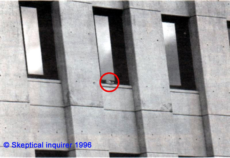 Détail de la chaussure lors de l'expérience de 1994